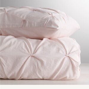 Restoration Hardware Teen PINTUCKED BOW BOUDOIR Duvet